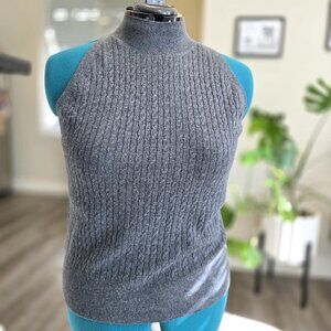 A New Day Sleeveless Cable Knit Sweater – Size XXL